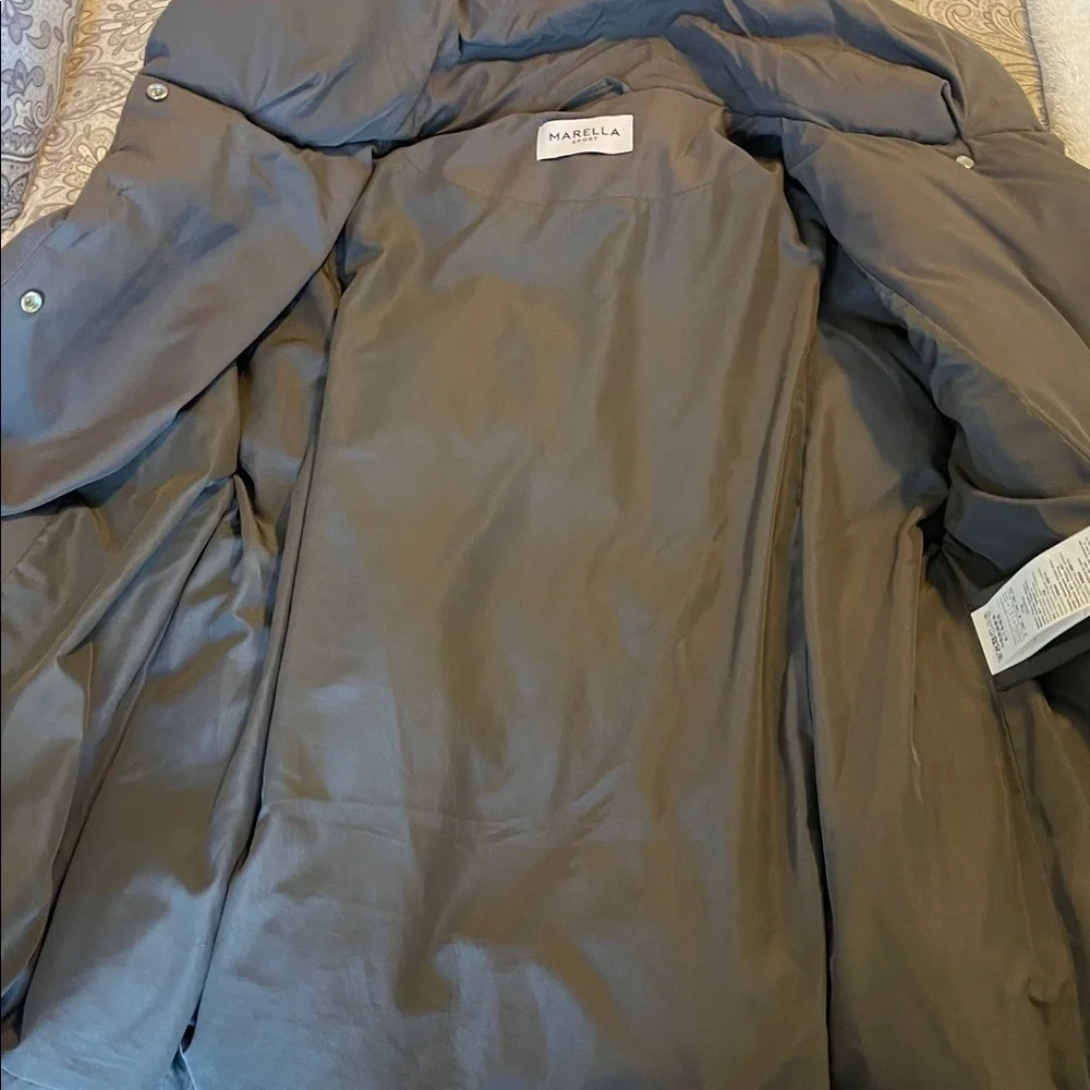 MARELLA Gray Puffer Jacket